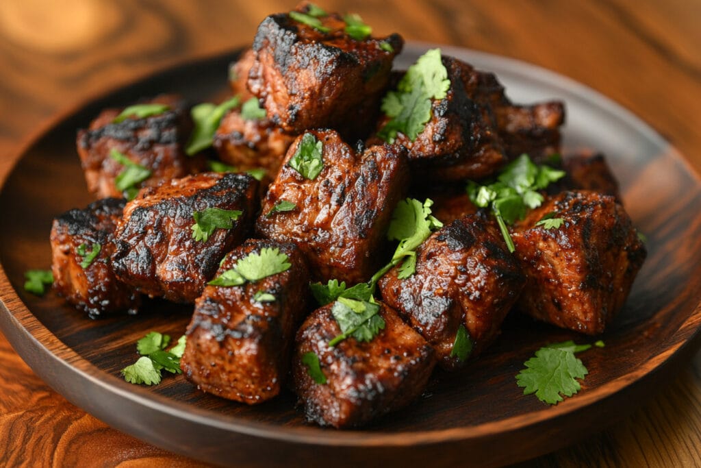 Grilled Chipotle steak on a plate