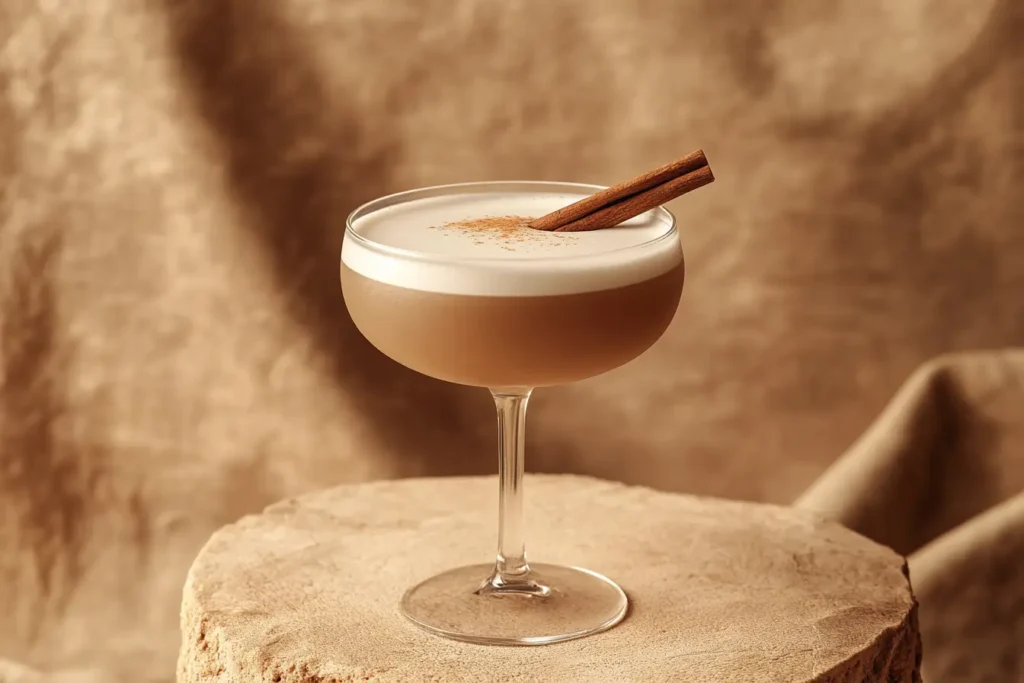 A creamy adrenal cocktail with coconut milk.